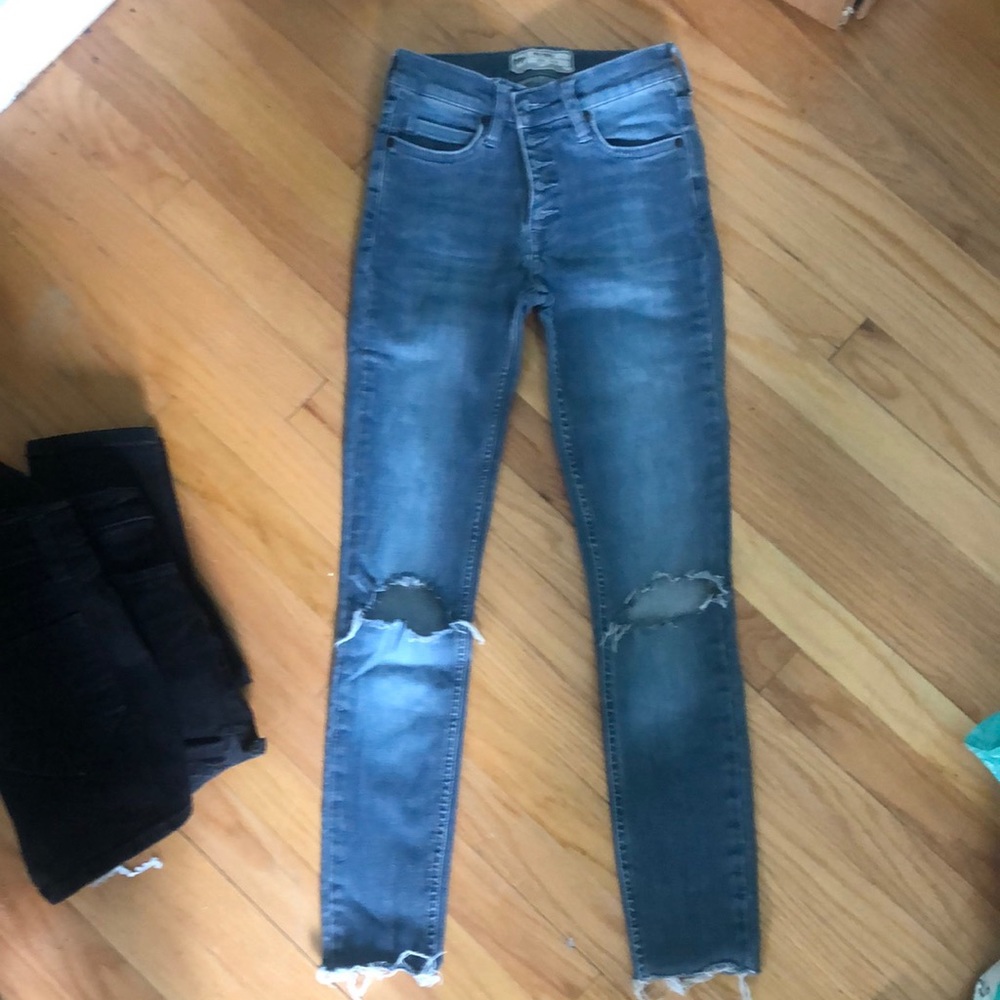 Free people distressed jeans